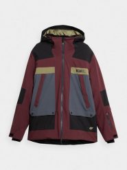 4F Kurtka snowboardowa membrana 15 000 męska 3XL. Brązowe kurtki męskie 4f, na zimę, l, bez wzorów, bez kaptura. W wyprzedaży za 279.99 zł.