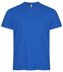 Clique Premium Long-T Długi premium T-shirt. Niebieskie t-shirty męskie CLIQUE, xl, bez wzorów, z bawełny, bez kołnierzyka. Za 107.46 zł.