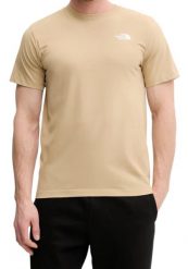 The North Face Evolution Box NSE T-shirt męski. Brązowe koszulki sportowe męskie The North Face, m, bez wzorów, z bawełny, casualowe, bez kołnierzyka. Za 278.99 zł.