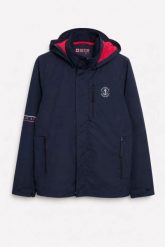 Kurtka męska wiatrówka granatowa Dalary 403. Niebieskie kurtki męskie Big Star, l, bez wzorów, z tkaniny, bez kaptura. Za 299.99 zł.