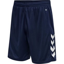 Spodenki piłkarskie męskie Hummel Core XK Poly Shorts. Niebieskie krótkie spodenki sportowe męskie Hummel, m, bez wzorów, do piłki nożnej. Za 105.50 zł.
