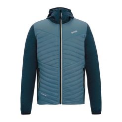 Męska Kurtka Hybrydowa Andreson Marl. Niebieskie kurtki męskie Regatta, m, bez wzorów, z puchu, sportowe, bez kaptura. Za 209.99 zł.