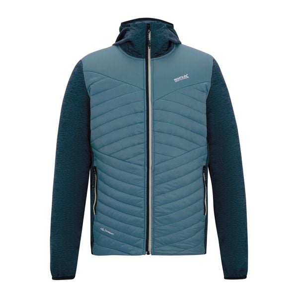 Męska Kurtka Hybrydowa Andreson Marl. Szare kurtki męskie Regatta, m, bez wzorów, z materiału, z kapturem. Za 207.99 zł.