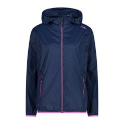 Kurtka przeciwdeszczowa damska z kapturem CMP. Czerwone kurtki damskie CMP, l, bez wzorów, z kapturem. Za 109.99 zł.