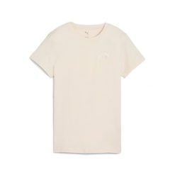 Koszulka damska Puma Essentials Small No. 1 Logo. Białe koszulki sportowe damskie Puma, bez wzorów, z materiału, bez kołnierzyka, bez ramiączek. Za 144.50 zł.