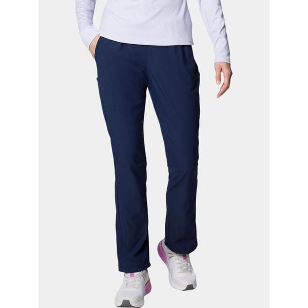 Spodnie turystyczne damskie Columbia Leslie Falls Pull-On. Niebieskie spodnie sportowe damskie Columbia, xs, bez wzorów, trekkingowe. Za 349.00 zł.