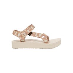 Sandały damskie Teva Midform Universal. Brązowe obuwie sportowe damskie Teva, bez wzorów, trekkingowe. Za 179.99 zł.