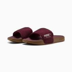 Puma Klapki Leadcat 2.0 Palermo 39904108. Czerwone klapki damskie Puma, bez wzorów, z materiału, eleganckie, bez obcasa. Za 153.99 zł.
