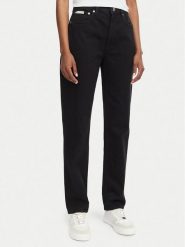 Calvin Klein Jeans Jeansy New Mom Jean LV047D843G Czarny Mom Fit. Czarne jeansy damskie Calvin Klein Jeans. Za 409.99 zł.