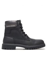 Jack & Jones Trapery 12243421 Szary. Szare śniegowce i trapery męskie Jack & Jones, ze skóry, bez zapięcia. Za 379.99 zł.