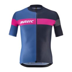 Dżersej z krótkim rękawem Mavic Ksyrium Pro. Fioletowe buty sportowe męskie MAVIC, bez wzorów, z dżerseju, bez kołnierzyka, bez ramiączek, rowerowe. Za 574.00 zł.
