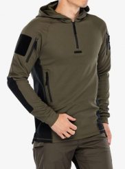 Bluza z kapturem męska Helikon-Tex Range Hoodie. Zielone bluzy męskie HELIKON-TEX, m, bez wzorów, z materiału, z kapturem. Za 274.99 zł.