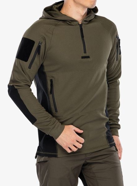 Bluza z kapturem męska Helikon-Tex Range Hoodie. Zielone bluzy męskie HELIKON-TEX, m, bez wzorów, z materiału, z kapturem. Za 274.99 zł.