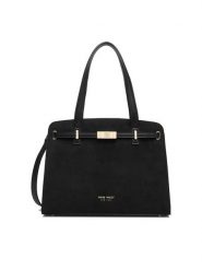 Nine West Torebka CEO-MODERN GRACE-LDA9516 Czarny. Czarne torebki do ręki damskie Nine West, bez wzorów, z materiału, bez dodatków. Za 279.99 zł.