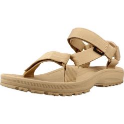 Sandały TEVA W WINSTED Beżowy. Brązowe sandały damskie Teva, bez wzorów, z syntetyku, bez obcasa, bez zapięcia. Za 274.99 zł.