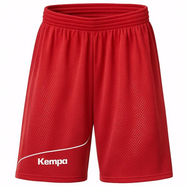 Odwracalne szorty Kempa Player. Białe krótkie spodenki sportowe męskie Kempa, xl, bez wzorów, z poliesteru. Za 132.70 zł.