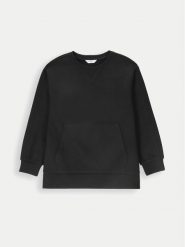 Coccodrillo Bluza ZC4132601VGA Czarny Regular Fit. Czarne bluzy dla dziewczynek COCCODRILLO, bez wzorów, z bawełny, bez ramiączek, bez kaptura. Za 49.90 zł.