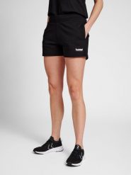 Szorty damskie Hummel LGC Senna. Czarne szorty sportowe damskie Hummel, l, bez wzorów, z bawełny, klasyczne, z standardowym stanem, na fitness i siłownię. Za 154.00 zł.