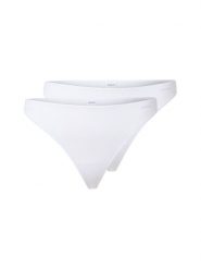 SKINY Stringi w zestawie po 2 sztuki Kobiety Bawełna biały, 38. Białe stringi damskie Skiny, bez wzorów, z bawełny. Za 99.95 zł.