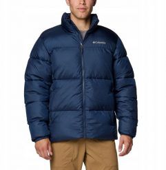 Columbia Puffect III Jacket 2086861464 Granatowe L. Kurtki męskie Columbia, l, bez wzorów, bez kaptura. Za 438.47 zł.