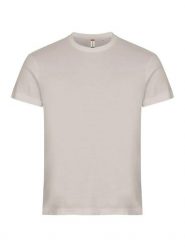 Clique Basic-T T-shirt męski dopasowany z bawełny Stone. Brązowe t-shirty męskie CLIQUE, l, bez wzorów, z bawełny, bez kołnierzyka. Za 82.69 zł.