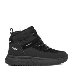Śniegowce Reebok. Czarne śniegowce i trapery damskie Reebok. Za 299.99 zł.