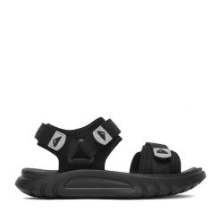 Sandały Quiksilver. Czarne sandały chłopięce Quiksilver, bez zapięcia. Za 129.99 zł.