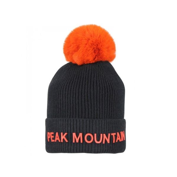 Czapka Peak Mountain Maitresse. Czarne czapki i kapelusze damskie Peak Mountain, na zimę, bez wzorów, sportowe. W wyprzedaży za 127.00 zł.