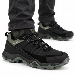 Buty męskie sportowe trekkingowe DK SPIDER SOFTSHELL. Czarne trekkingi męskie DK, trekkingowe. Za 169.00 zł.