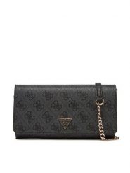 Guess Torebka Noelle II Mini HWBG96 72750 Szary. Szare torebki do ręki damskie Guess, z aplikacjami, ze skóry, wizytowe, bez dodatków. Za 319.99 zł.