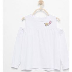 Bluzka z odkrytymi ramionami - Biały. Bluzki damskie marki Reserved. Za 69.99 zł.
