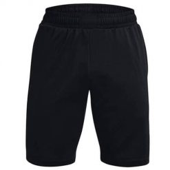 Spodnie treningowe męskie Under Armour Terry. Czarne krótkie spodenki sportowe męskie Under Armour, m, bez wzorów, na fitness i siłownię. Za 361.00 zł.