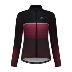 Koszulka rowerowa damska z długim rękawem Rogelli Impress II. Brązowe bluzy sportowe damskie Rogelli, m, bez wzorów, bez kołnierzyka, bez ramiączek, rowerowe. Za 451.00 zł.