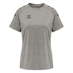 Koszulka damska Hummel XK Core Poly. Czarne t-shirty damskie Hummel, l, bez wzorów, z materiału, eleganckie, bez kołnierzyka. Za 134.00 zł.