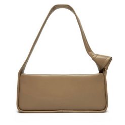 Torebka Calvin Klein Jeans. Brązowe torebki do ręki damskie Calvin Klein Jeans, bez wzorów, z jeansu, klasyczne, bez dodatków. Za 229.99 zł.