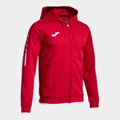 Bluza dresowa z kapturem Joma Olimpiada. Czerwone bluzy męskie Joma, m, bez wzorów, z dresówki, z kapturem. Za 257.00 zł.