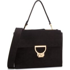 Torebka COCCINELLE - DD6 Arlettis Suede E1 DD6 12 06 01 Noir 001. Czarne torebki do ręki damskie Coccinelle, ze skóry. Za 1,699.90 zł.