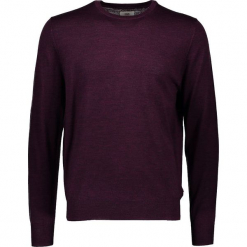 Sweter w kolorze fioletowym. Fioletowe swetry przez głowę męskie Ben Sherman, z wełny, z okrągłym kołnierzem. W wyprzedaży za 195.95 zł.