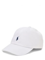 Polo Ralph Lauren czapka z daszkiem Kobiety Bawełna biały, ONE SIZE. Białe czapki i kapelusze damskie Polo Ralph Lauren, bez wzorów, z bawełny. Za 359.95 zł.