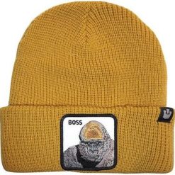 Czapka Beanie Goorin Bros Chilla Gorilla Beżowa. Czarne czapki i kapelusze męskie Goorin Bros, bez wzorów. Za 181.89 zł.