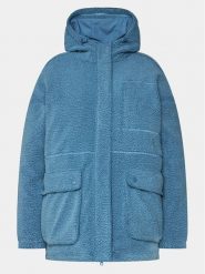 American Vintage Kurtka przejściowa Ifynk IFY17AE24 Niebieski Relaxed Fit. Niebieskie kurtki damskie American Vintage, l, bez wzorów, z syntetyku, bez kaptura. Za 789.99 zł.