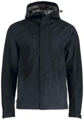 Clique Kurtka Waco shell wodoodporna 100% poliester jacquard. Czarne kurtki męskie CLIQUE, m, bez wzorów, z poliesteru. Za 578.09 zł.