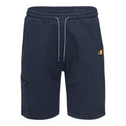 Męskie Spodenki Dresowe Mikel. Niebieskie krótkie spodenki sportowe męskie ELBRUS, m, bez wzorów, z dresówki, trekkingowe. Za 119.99 zł.
