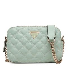 Torebka Guess. Niebieskie torebki do ręki damskie Guess, z aplikacjami, klasyczne, bez dodatków. Za 549.99 zł.