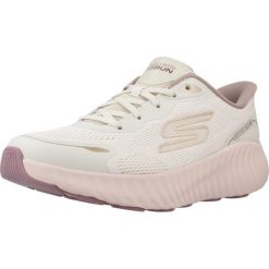 Buty SKECHERS GO RUN NOW REGENT Beżowy. Brązowe obuwie sportowe damskie Skechers, bez wzorów, z syntetyku. Za 425.99 zł.