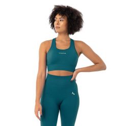 Top treningowy damski Carpatree Blaze Seamless Sleeveless. Niebieskie koszulki sportowe damskie Carpatree, xs, bez wzorów, bez kołnierzyka, bez ramiączek. Za 109.99 zł.