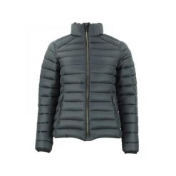 Damska kurtka puchowa bez kaptura Peak Mountain Fine. Brązowe kurtki damskie Peak Mountain, m, bez wzorów, z nylonu, bez kaptura. Za 245.00 zł.
