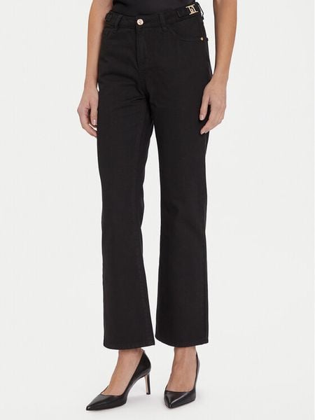 Gaudi Jeansy 521BD25009 Czarny Regular Fit. Czarne jeansy damskie Gaudi. Za 284.99 zł.