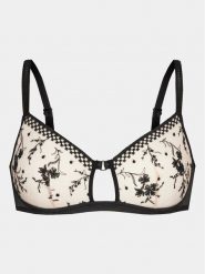Passionata Biustonosz bezfiszbinowy Suzy P41RP9 Czarny. Czarne biustonosze Passionata, bez wzorów, z syntetyku. Za 139.99 zł.