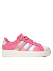 Adidas Sneakersy Streettalk IH4330 Różowy. Czerwone buty sportowe dziewczęce Adidas, bez wzorów, ze skóry, bez zapięcia. Za 219.99 zł.